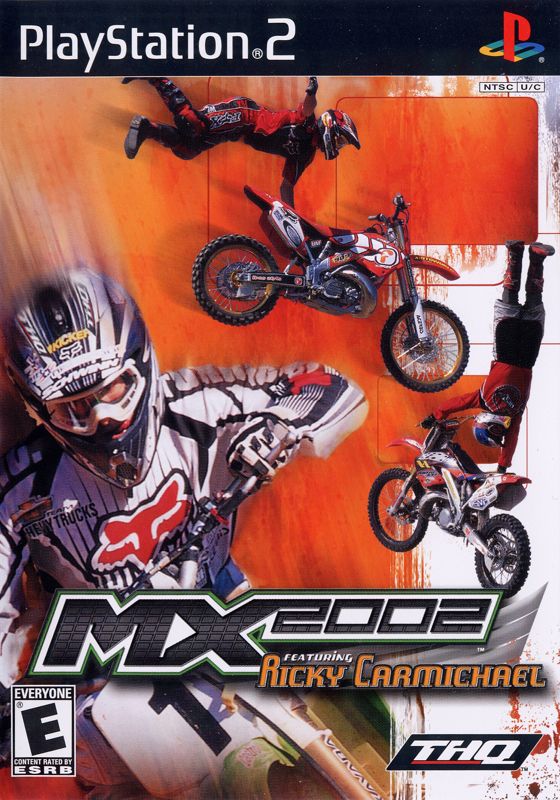 MX 2002 box art for Playstation 2